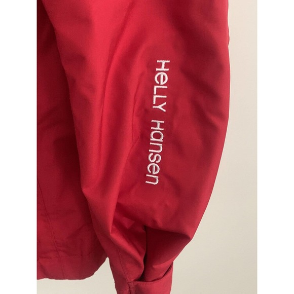 Helly Hansen Jacket Women Sz Small Red HELLY TECH® Ski Winter Coat Viking Logo - Picture 5 of 16